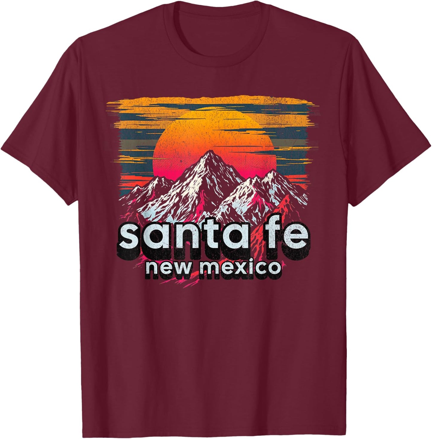 Santa Fe T-Shirt - T-Shirt | Maroon