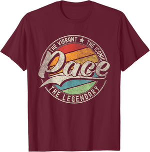 Pace FL | Florida | Vintage Distressed T-Shirt - T-Shirt | Maroon