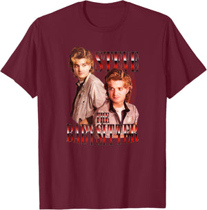 Stranger Things 4 Steve The Baby Sitter T-Shirt - T-Shirt | Maroon