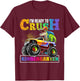 Back To School Boy Dinosaur I'm Ready To Crush Kindergarten T-Shirt - T-Shirt | Maroon