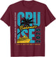 Group Bahamas Cruise 2025 Vacation And Sunny Caribbean Ship T-Shirt - T-Shirt | Maroon