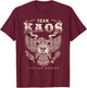 Team Kaos Lifetime Member - Kaos Name T-Shirt - T-Shirt | Maroon