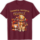 Golden Retriever Dog pumpkin spice Happy Fall Yall autumn T-Shirt - T-Shirt | Maroon