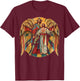 Archangel Gabriel Catholic Christianity Guardian Angel T-Shirt - T-Shirt | Maroon