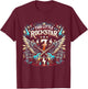 7th Birthday Rockstar Rock Music T-Shirt - T-Shirt | Maroon