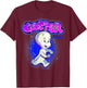 Casper the Friendly Ghost Graffiti T-Shirt - T-Shirt | Maroon