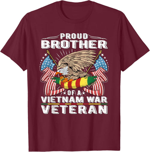 Proud Brother Of Vietnam Veteran Military Vet's Sibling Gift