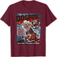 Marvel Deadpool & Wolverine Dogpool Doodle Comic Book Cover T-Shirt - T-Shirt | Maroon