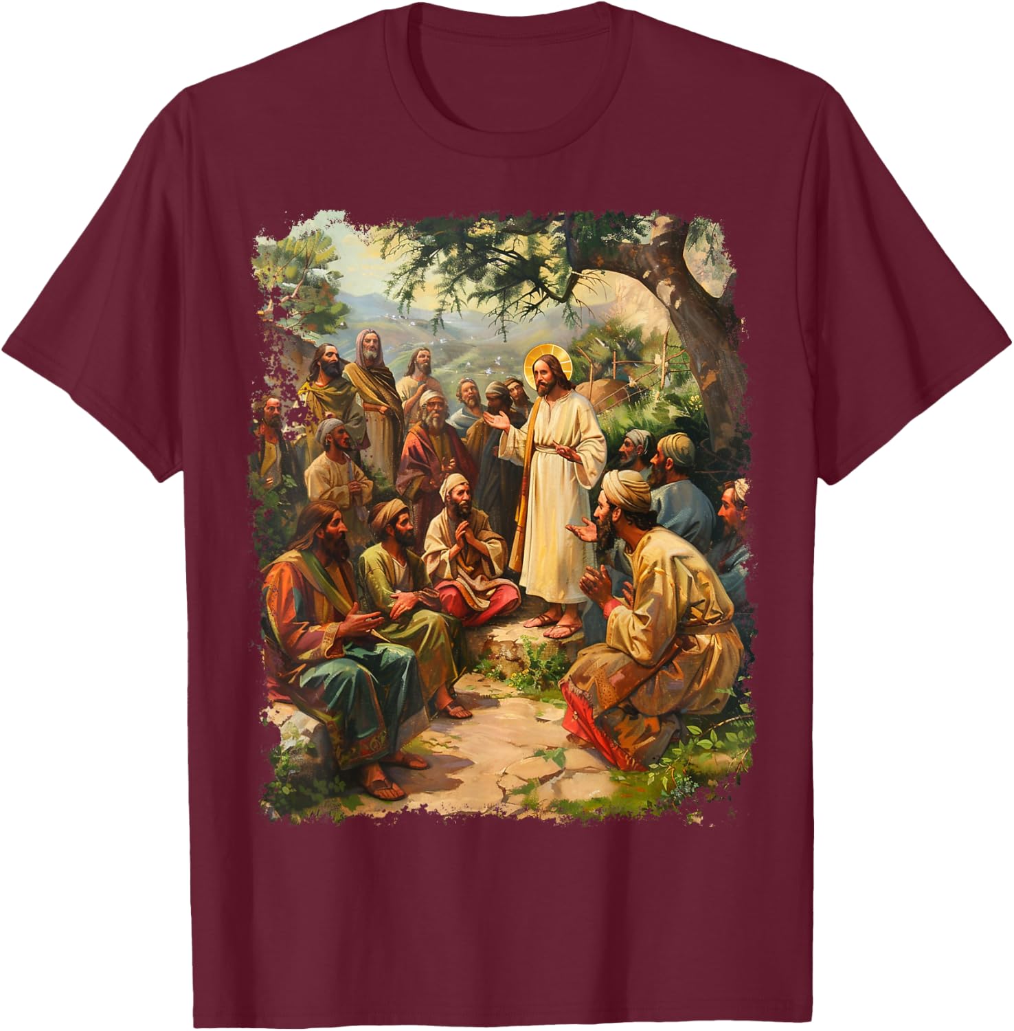Apostle Jesus Christ T-Shirt - T-Shirt | Maroon