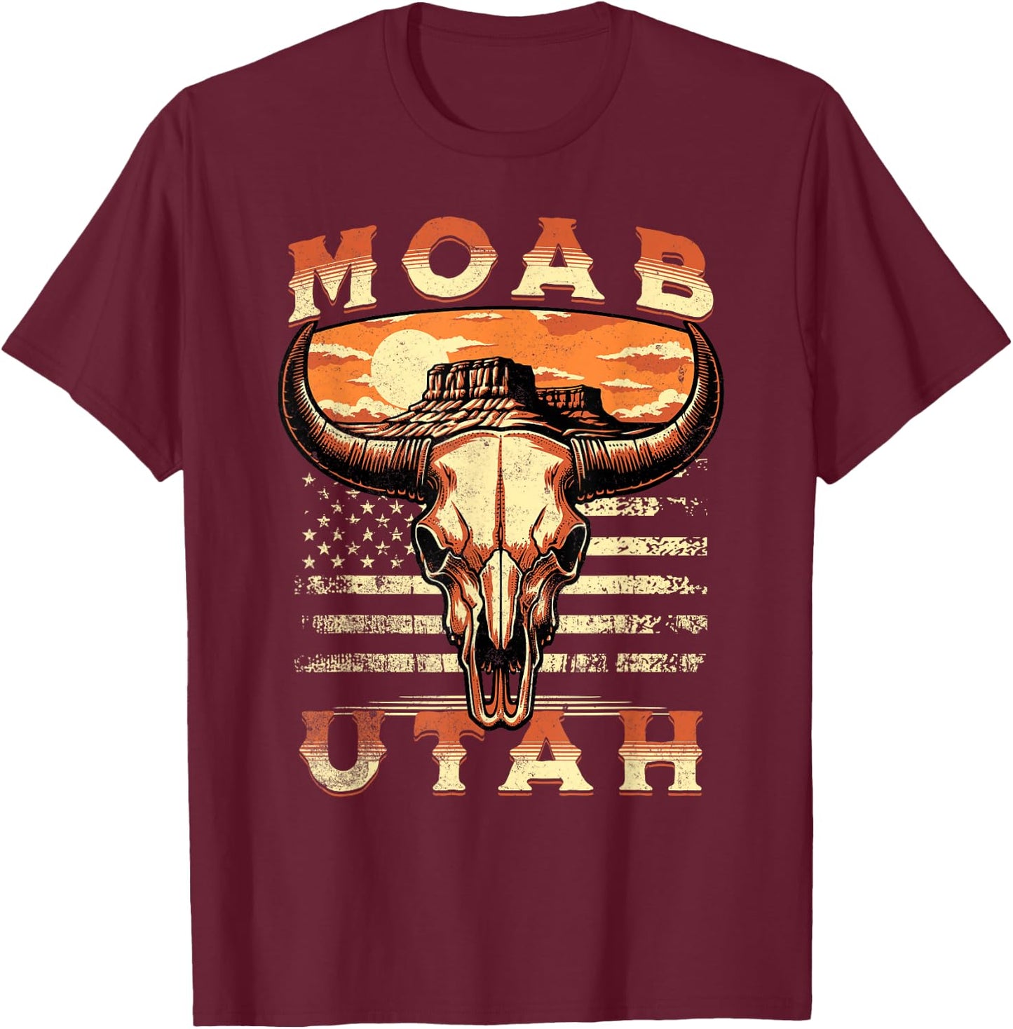 Moab T-Shirt - T-Shirt | Maroon