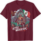 Aztec Warrior Mayan Indigenous Mexican Aztec Jaguar T-Shirt - T-Shirt | Maroon