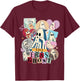 Halloween The Er@s Ghost Tour, Spooky Pumpkin Ghost T-Shirt - T-Shirt | Maroon