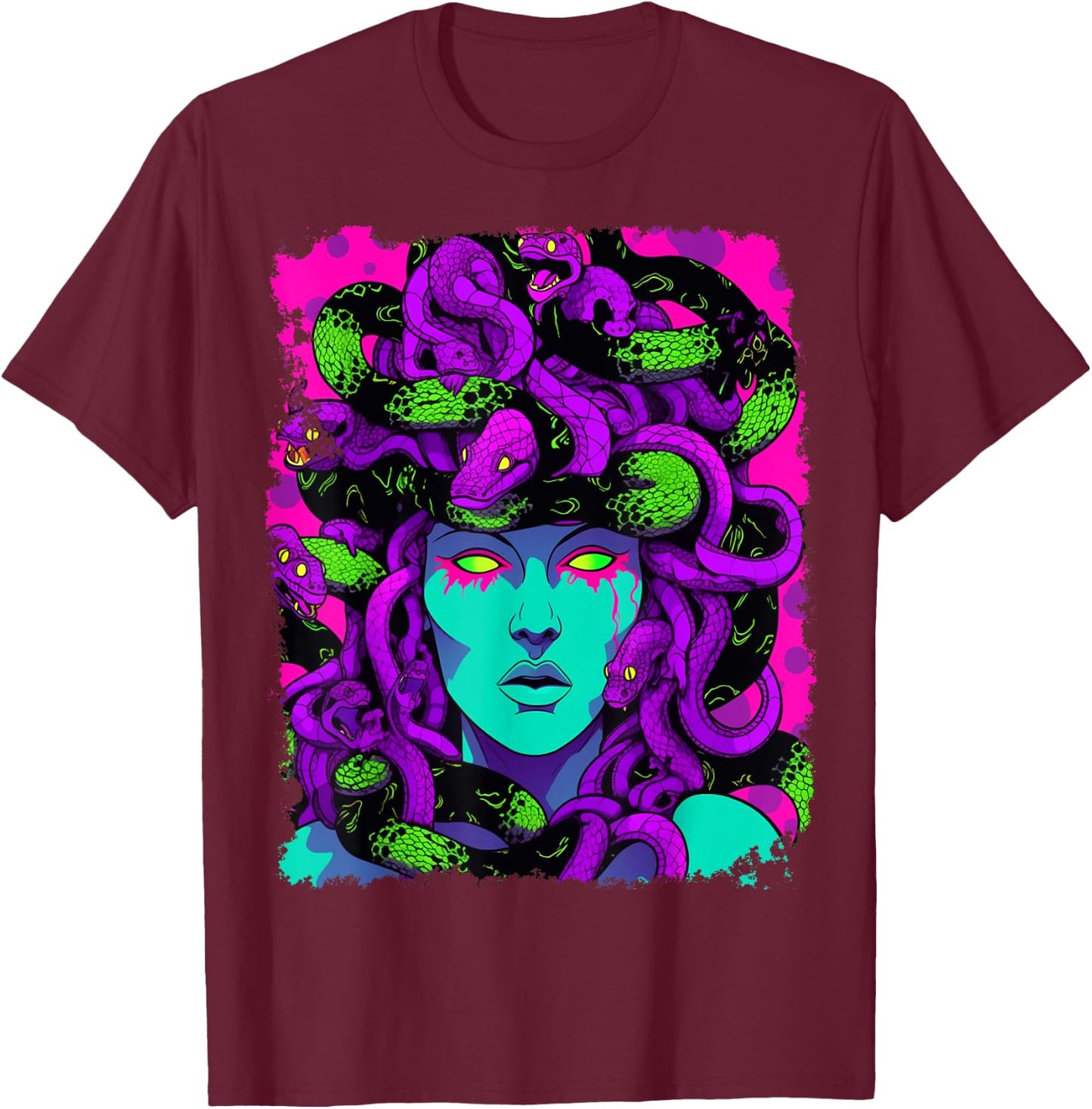 Medusa T-Shirt - T-Shirt | Maroon