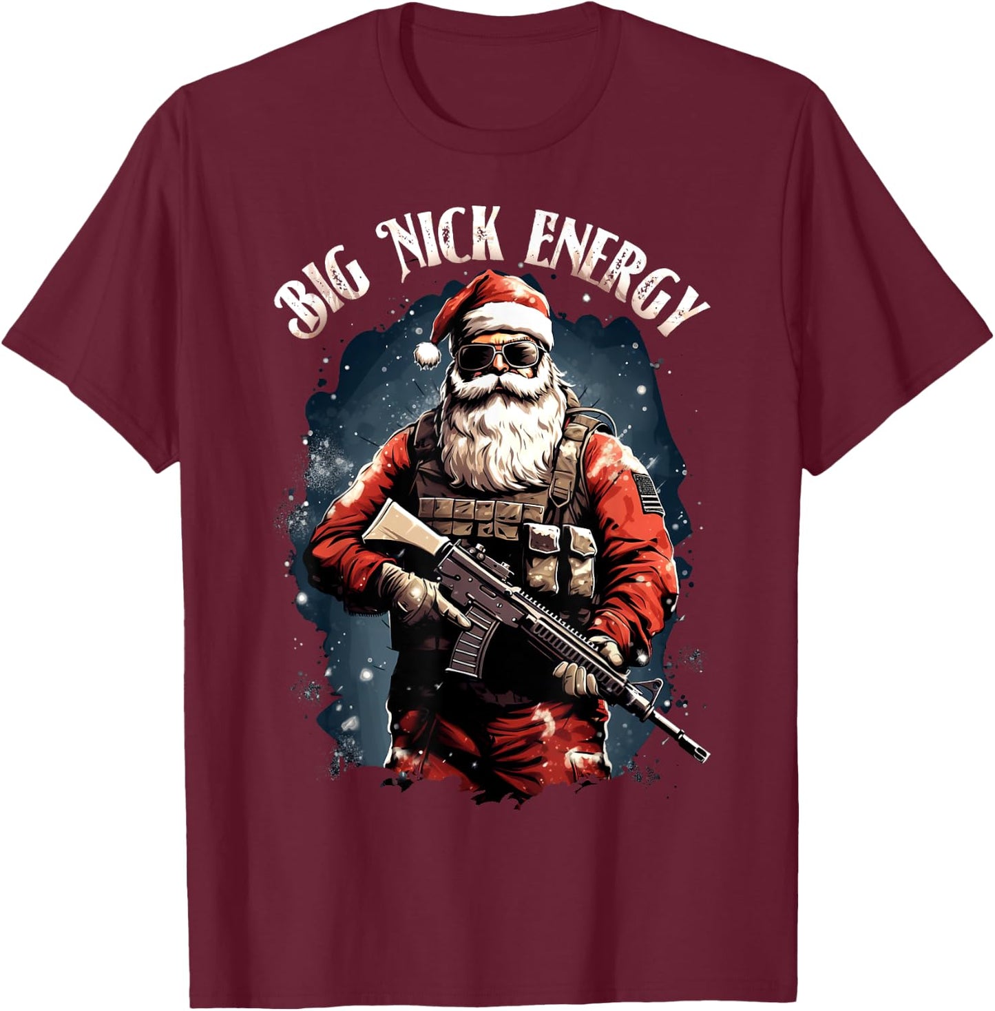 Big Nick Energy T-Shirt - T-Shirt | Maroon