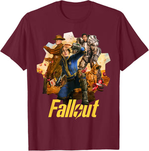 Fallout - Ensemble T-Shirt - T-Shirt | Maroon