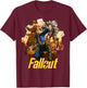 Fallout - Ensemble T-Shirt - T-Shirt | Maroon