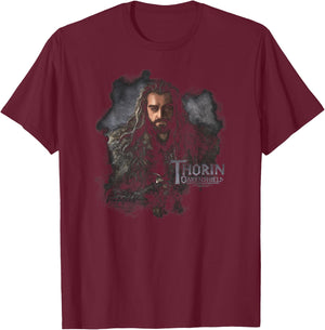 The Hobbit Thorin Oakenshield T-Shirt - T-Shirt | Maroon