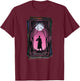 Marvel Agatha All Along Disney+ Jennifer Kale Tarot Card T-Shirt - T-Shirt | Maroon