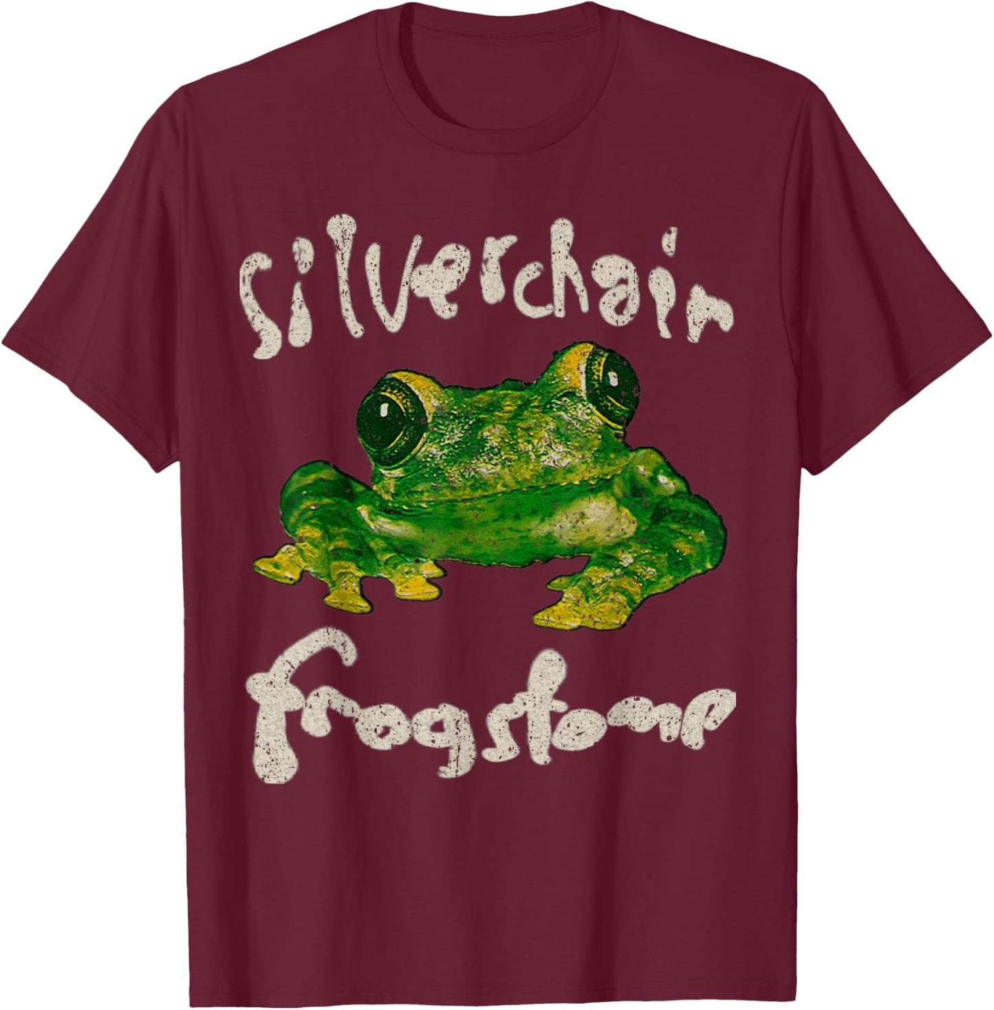 Vintage Silverchair Frogstomp 2 T-Shirt - T-Shirt | Maroon