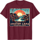 Crater Lake National Park T-Shirt - T-Shirt | Maroon