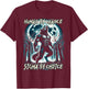 Human By Chance Sigma By Choice Cool Funny Wolf Meme T-Shirt - T-Shirt | Maroon
