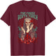 5FDP - Lady Muerte T-Shirt - T-Shirt | Maroon