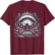 VU Meter Audiopile Analog Music Sound Engineer T-Shirt - T-Shirt | Maroon