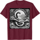 Jormungandr Midgard Serpent Viking World Serpent Jormungand T-Shirt - T-Shirt | Maroon