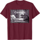 Carmilla - Gothic Vampiress Novel T-Shirt - T-Shirt | Maroon
