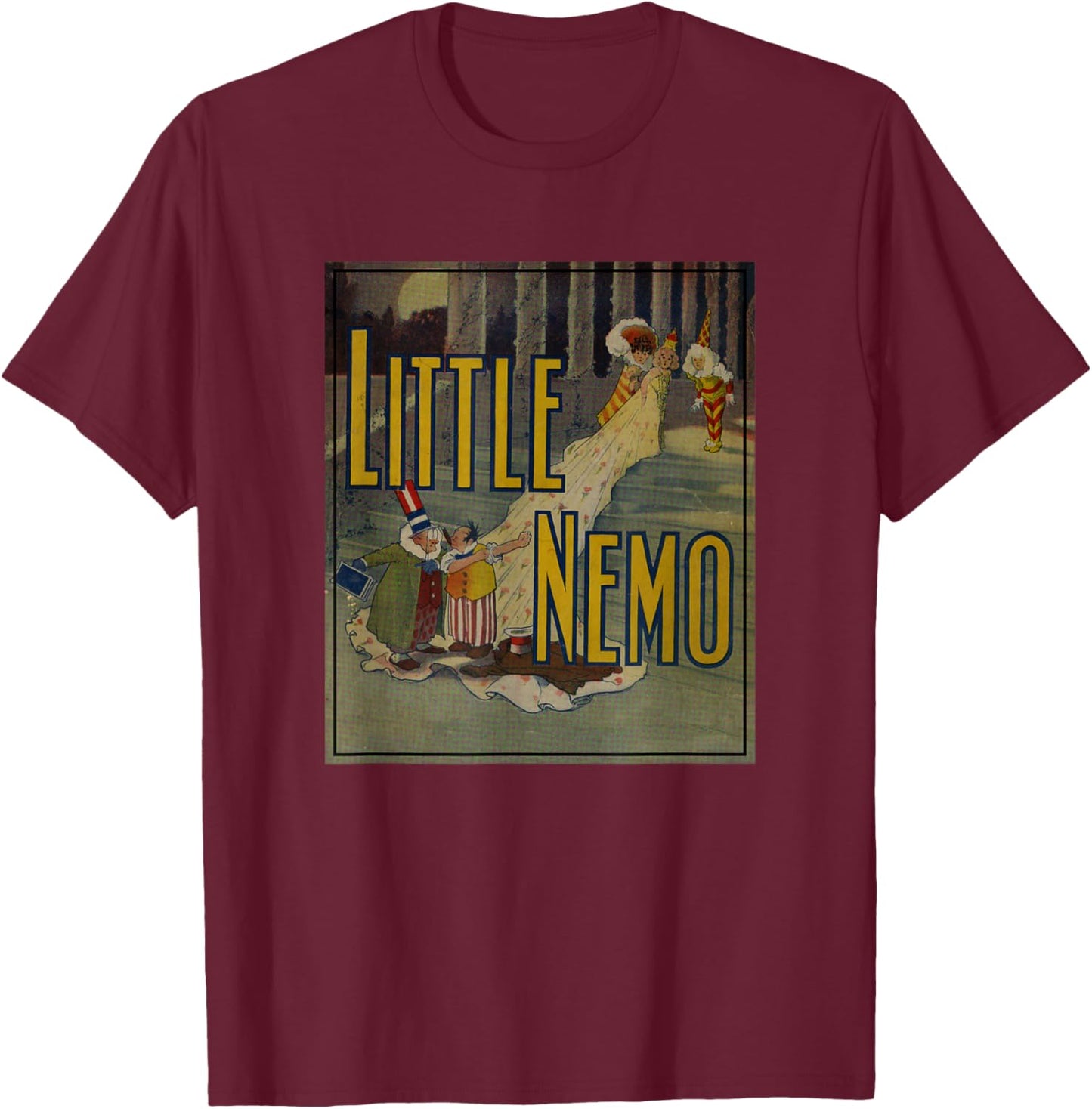 Little Nemo in Slumberland T-Shirt - T-Shirt | Maroon