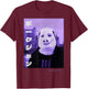 Japanese John Pork Vintage Aesthetic Meme Pig Brainrot T-Shirt - T-Shirt | Maroon