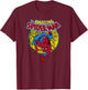 Marvel Comics Spider-Man Amazing Vintage Comic Book Crawl T-Shirt - T-Shirt | Maroon