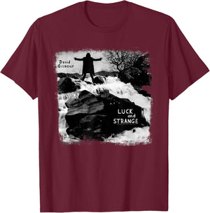 David Gilmour Luck and Strange T-Shirt - T-Shirt | Maroon