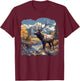 Elks Elk T-Shirt - T-Shirt | Maroon