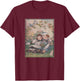 Raggedy Ann & Andy in The Flower Garden T-Shirt - T-Shirt | Maroon
