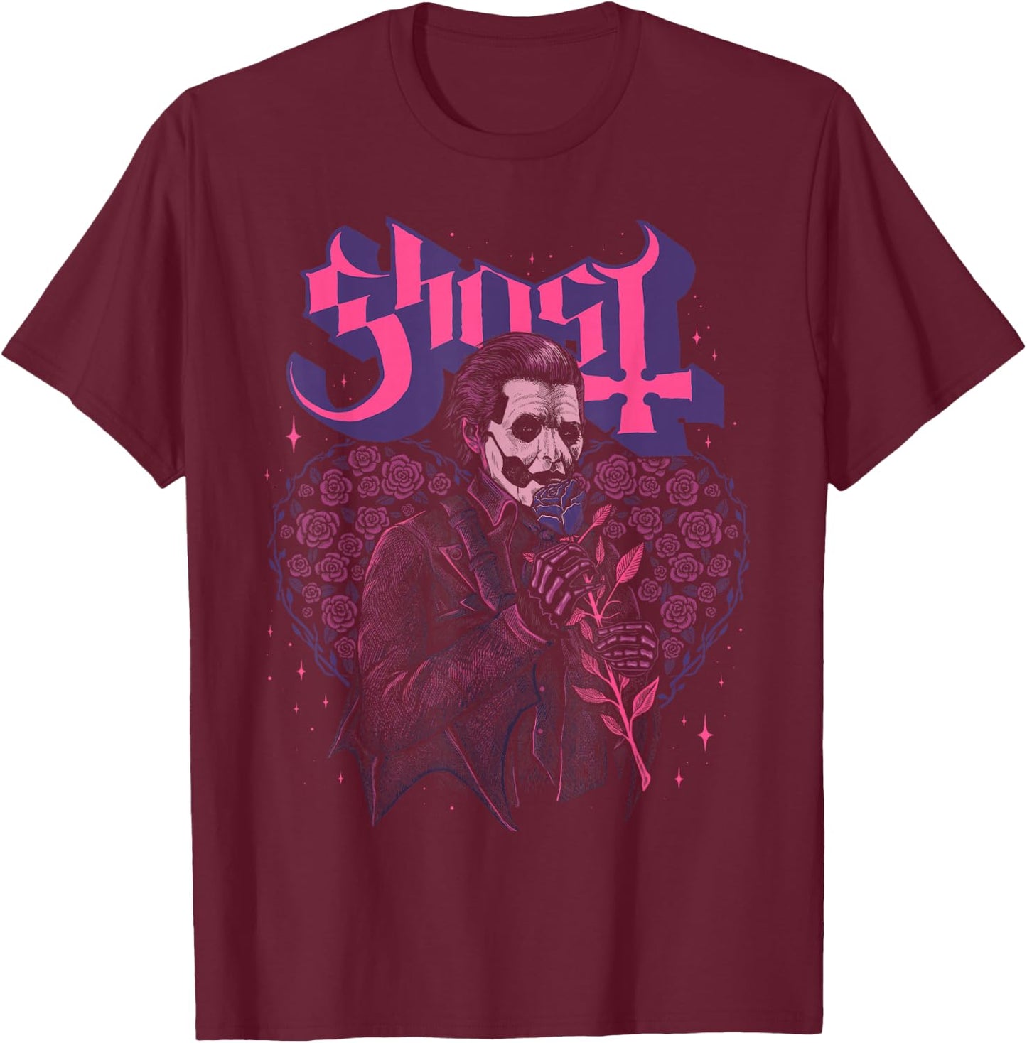 Ghost - Bouquet IV T-Shirt - T-Shirt | Maroon