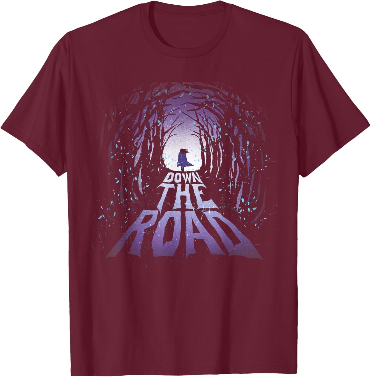 Marvel Agatha All Along Agatha Harkness Down The Road T-Shirt - T-Shirt | Maroon