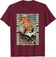 Marvel Universe Classic Kraven The Hunter Beating Venom T-Shirt - T-Shirt | Maroon