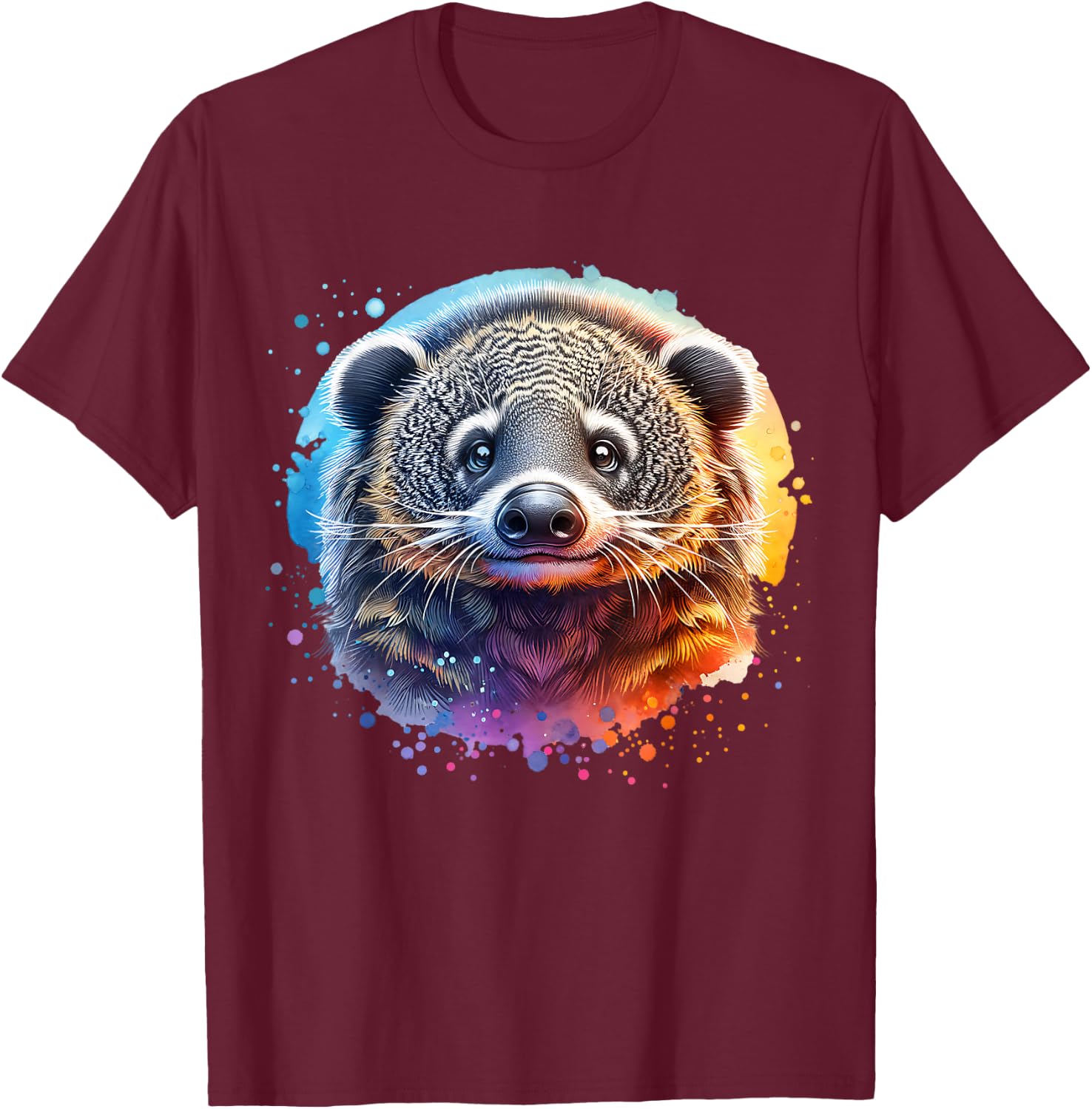 Binturong T-Shirt - T-Shirt | Maroon