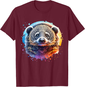 Binturong T-Shirt - T-Shirt | Maroon