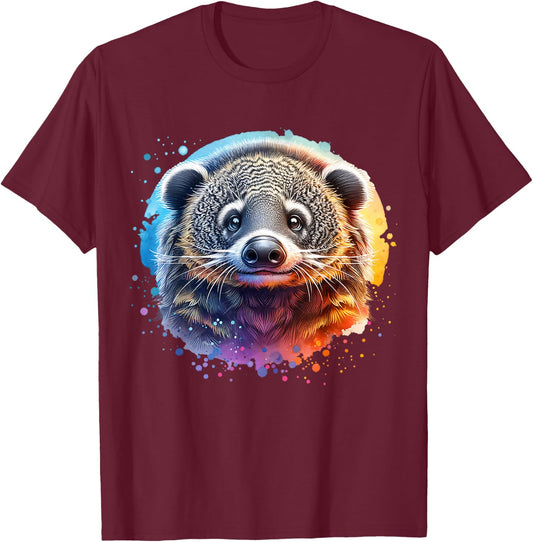 Binturong T-Shirt - T-Shirt | Maroon