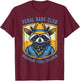 Western Fathers Day Feral Dads Club Wranglin' Feral Children T-Shirt - T-Shirt | Maroon