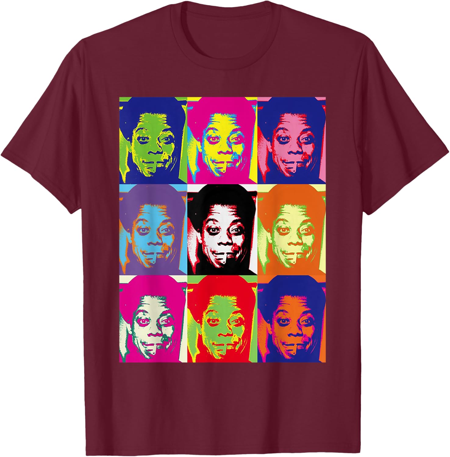 James - Superstar - Baldwin T-Shirt - T-Shirt | Maroon