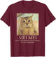 Mei Mei Cat Lover Do You Understand Cat Meme Men Women T-Shirt - T-Shirt | Maroon