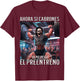 Ahora si ya me pego el preentreno: Calacas chidas gym T-Shirt - T-Shirt | Maroon