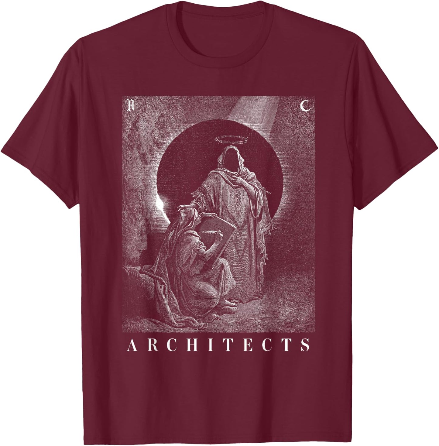 Architects - Official Merchandise - Rotten to the Core T-Shirt - T-Shirt | Maroon