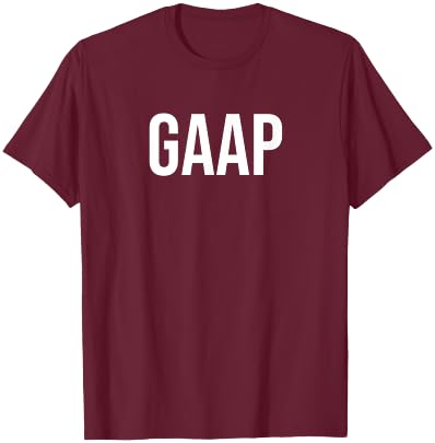 Gaap T-Shirt - T-Shirt | Maroon