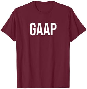 Gaap T-Shirt - T-Shirt | Maroon