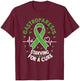 Gastroparesis Starving For A Cure Gastroparesis Awareness T-Shirt - T-Shirt | Maroon