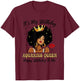 It's My Birthday Aquarius Queen African American Women T-Shirt - T-Shirt | Maroon